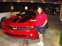 The Camaro got attention at Sonic that night, too