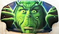 "The Grinch" 2011 Synergy Green Camaro Hoodliner