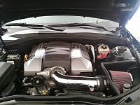 K &N 69 series Typhoon cold air intake installed