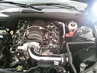 K &N intake install #1