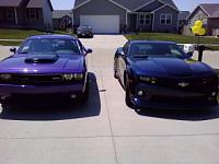 2010 Challenger SRT8 and 2011 Camaro 2SS/RS