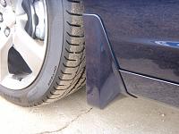 Quarter flares, the stock GM variety, painted IBM by a local paint shop.