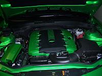 The engine bay