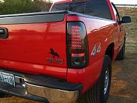 the only truck around with these tail lights