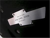 Hood Plate "Born On Date"