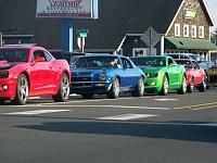 Long Beach WA Cruise 2011. 
Ladybug's Mom (Front) With Envy (Third)
