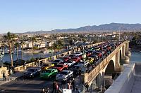 76 Camaros parked on the London bridge in Lake Havasu, Arizona 01/28/12. Epic!