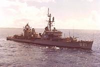 My second ship, USS Johnston DD821