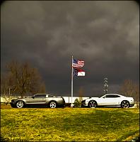 My Camaro and my friends Mustang