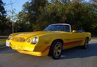 This is my 1979 (that looks like an 80-80) Z/28 NCE Limited Edition convertible. I've had it for about 13 years. It's completely restored and has a few "personal touches" that I've added.