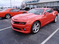 At the dealership next to my trade of a Challenger SRT8 M6