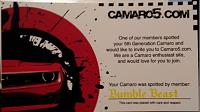 Camaro Card