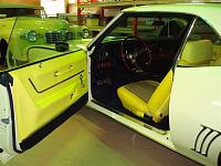 i did not do the seats, but i dyed the door panels, wheres my sun glasses?