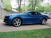 Just got my new ZL1 rocker panels installed. April 2012