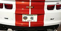 Official #46 license plate!