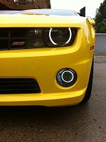 AAC foglight halos and plasma bulbs tinted with Big Worm Graphics 17% tint