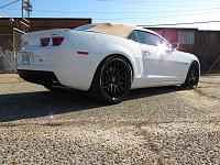 White Camaro Convertible