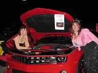 Ladybug's Mom, and Maggie (sort of) with Ladybug.