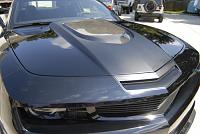 Flat black accent on hood