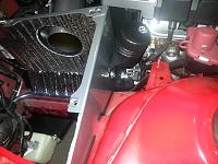 CAI Intake install with scoop/wash bottle relocation kit