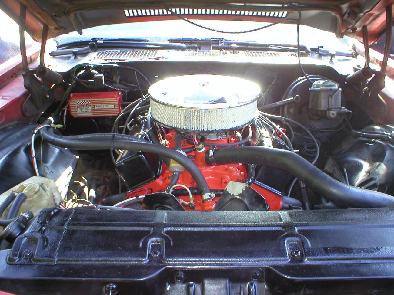 327, .40 over, forged steel crank(small journal), 650 Holley spread bore, Crane roller rocker arms and MSD Nascar approved 6tn box.