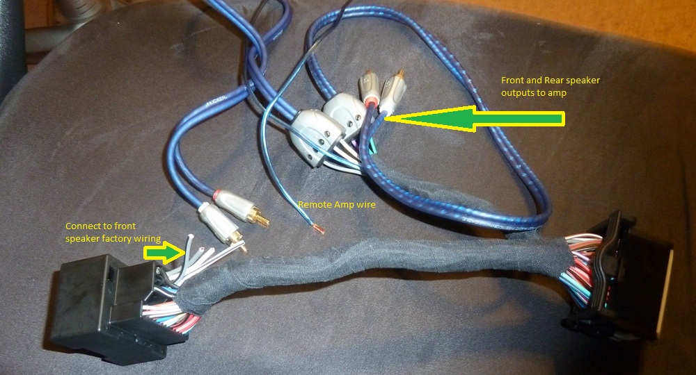 AA-GM44 modified for use without LOC and with remote amp.
