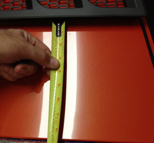 Cowl Side Latteral Position