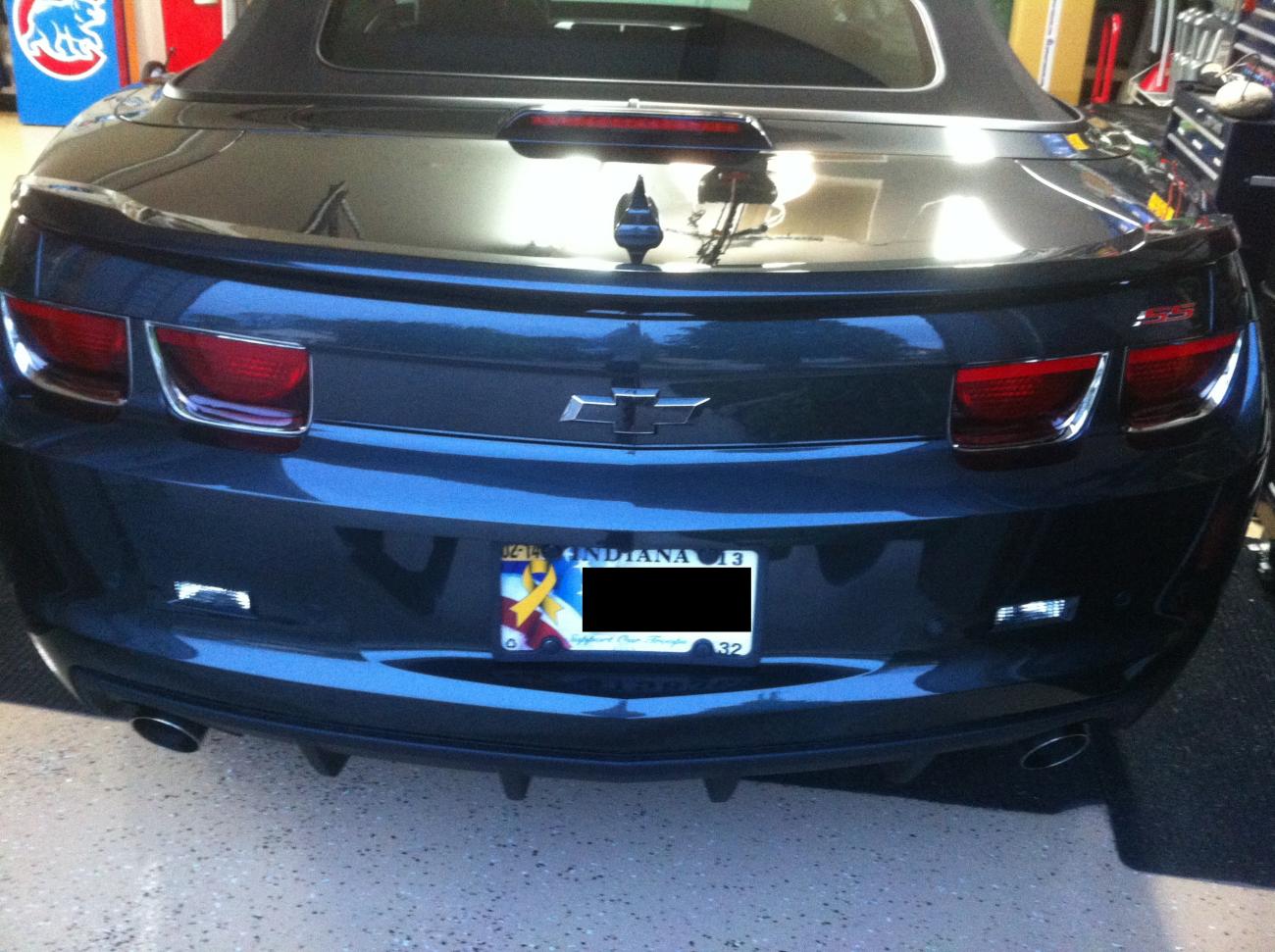 Rear Carbon Fiber Decal