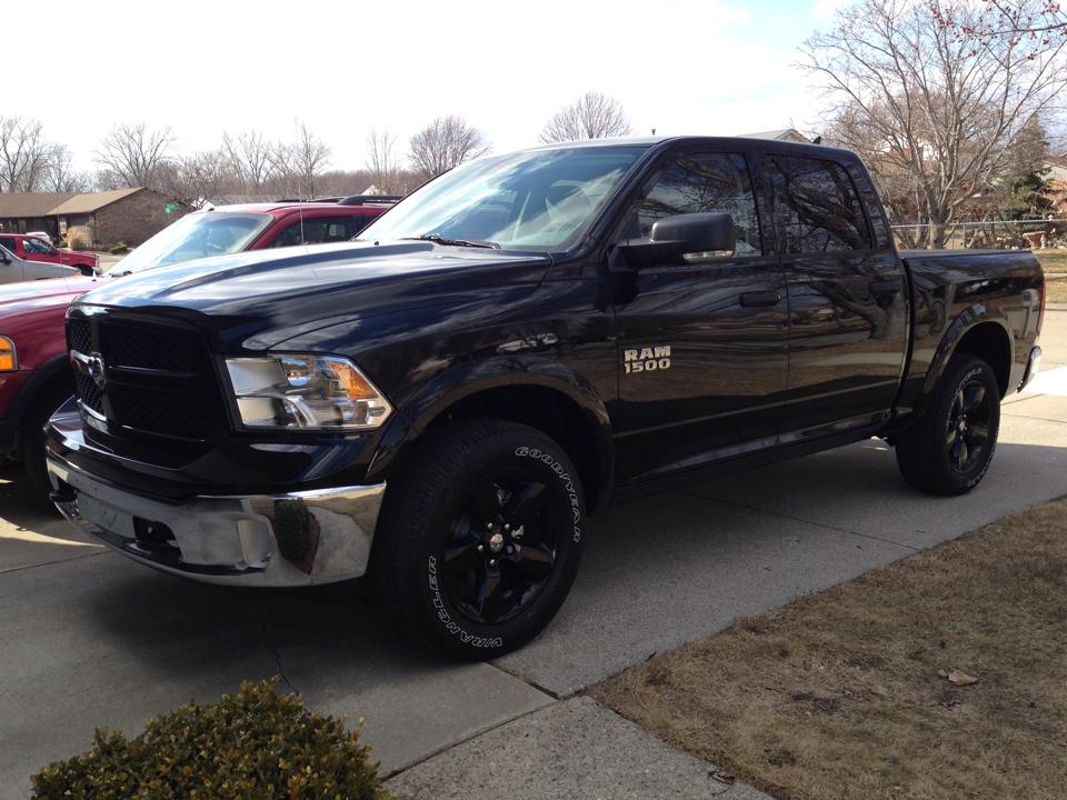 Dodge RAM Outdoorsman 4x4 - to tow the camaro!