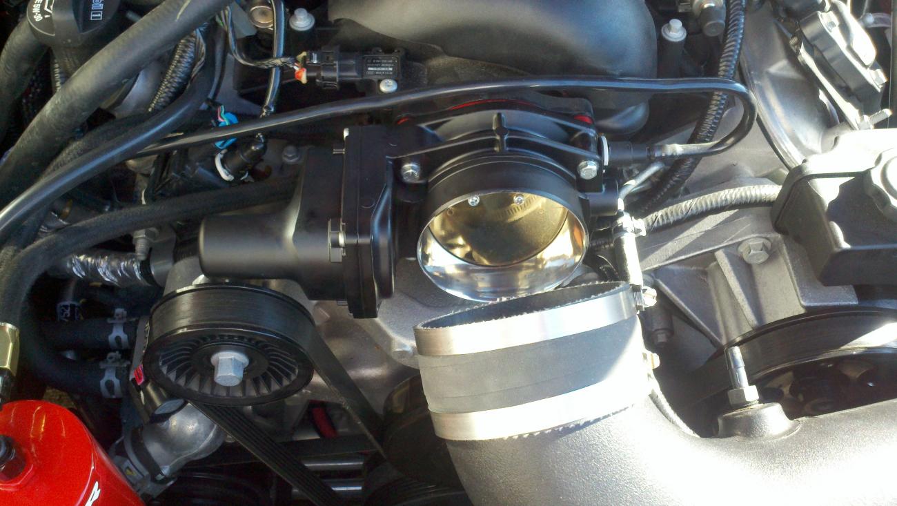 Flat Black Powder Coat Throttle Body