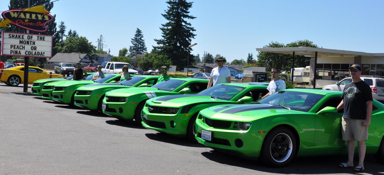 015 The Synergy Squadron, Wally's, Buckley WA 2012