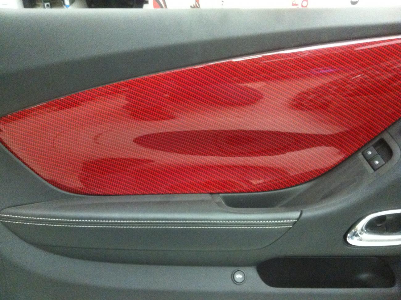 Camaro Door Panel with Red Base