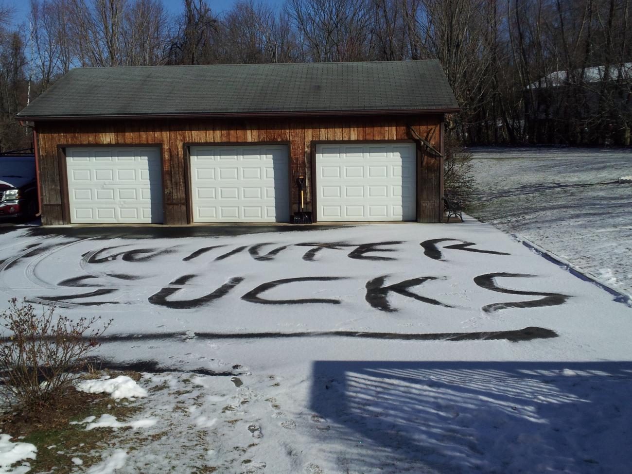 Jan 26 2013 yes it sucks!!
Proof in next pic!