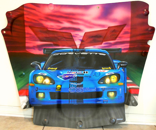 C6R Themed C6 Corvette Hoodliner