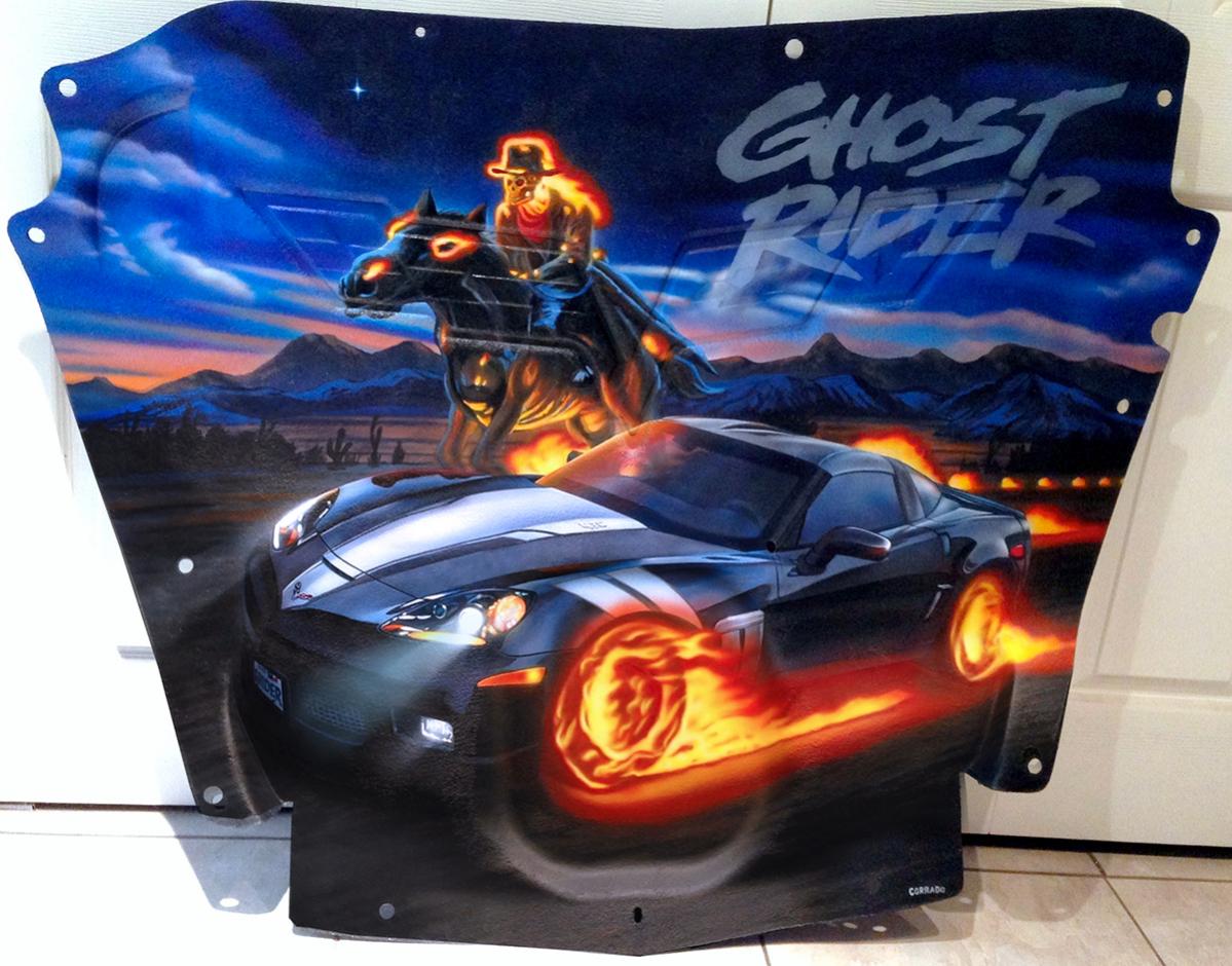 Ghost Rider Corvette GrandSport Hoodliner