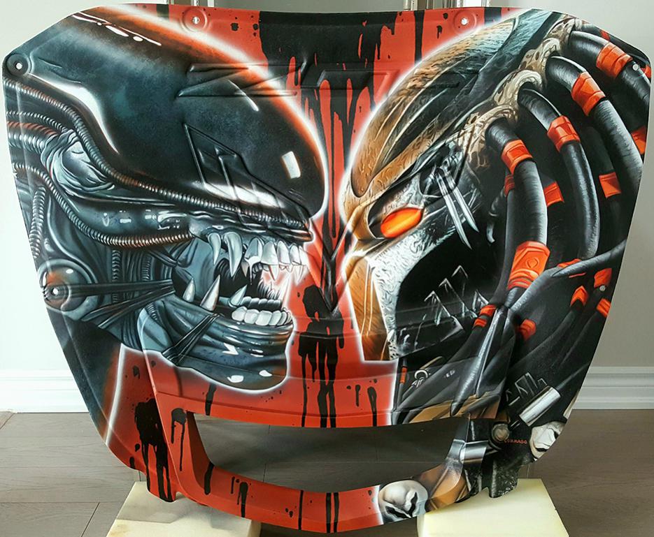 Alien VS Predator Z06 Hoodliner