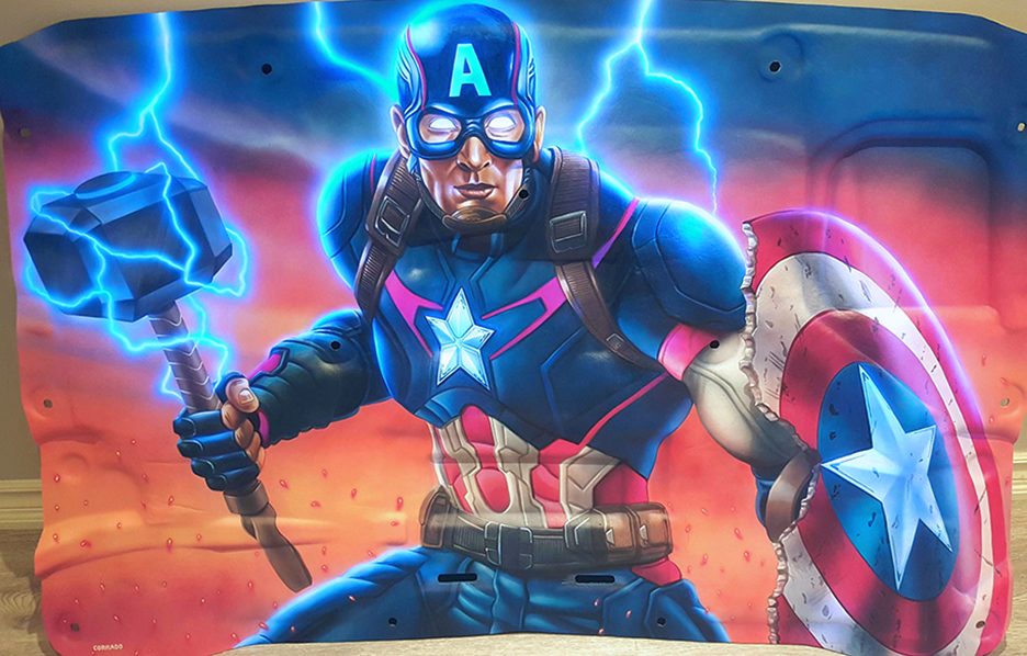 Worthy CAP Blacklight Hoodliner