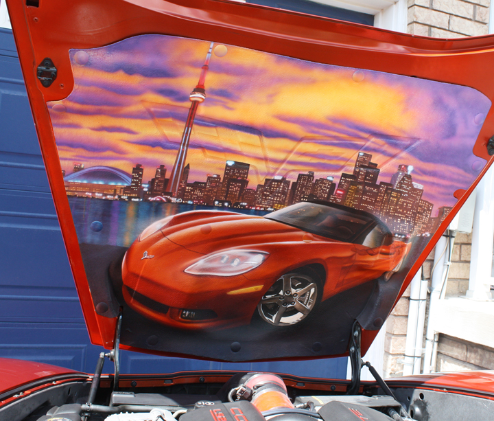 C6 Corvette Hoodliner