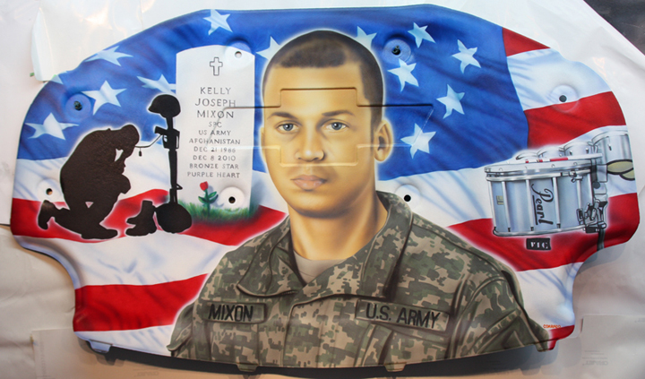 War Hero Tribute Camaro Hoodliner