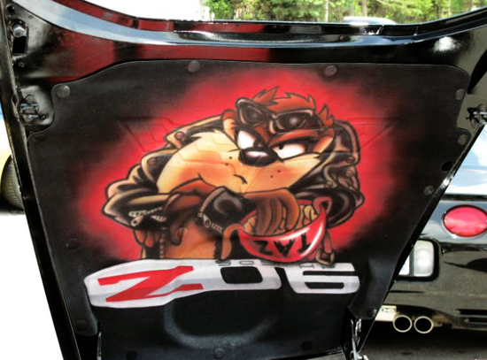 Taz Hoodliner on on Z06