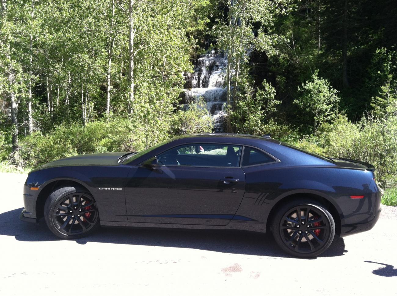 Stopped on the drive home after picking her up