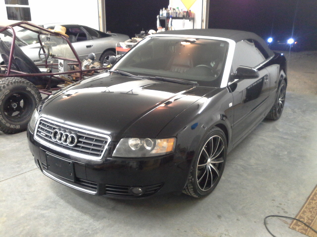 My son's Z28 in the background, and the panther's headlights!