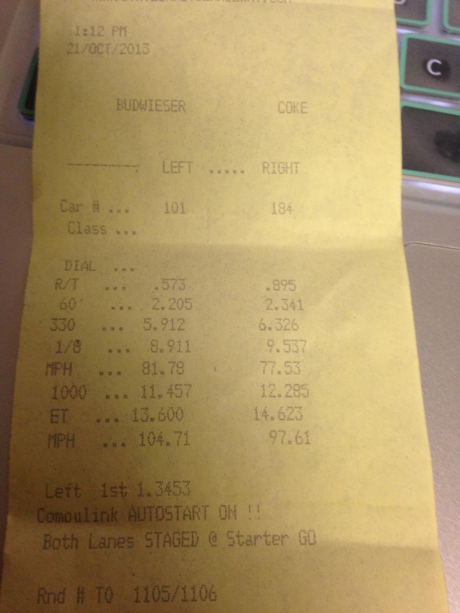 Pass #2. Right lane.