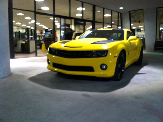my new 2012 transformers edition camaro SS v8 I bought.