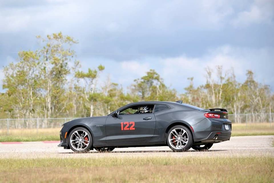 Autocrossing in the new ride.