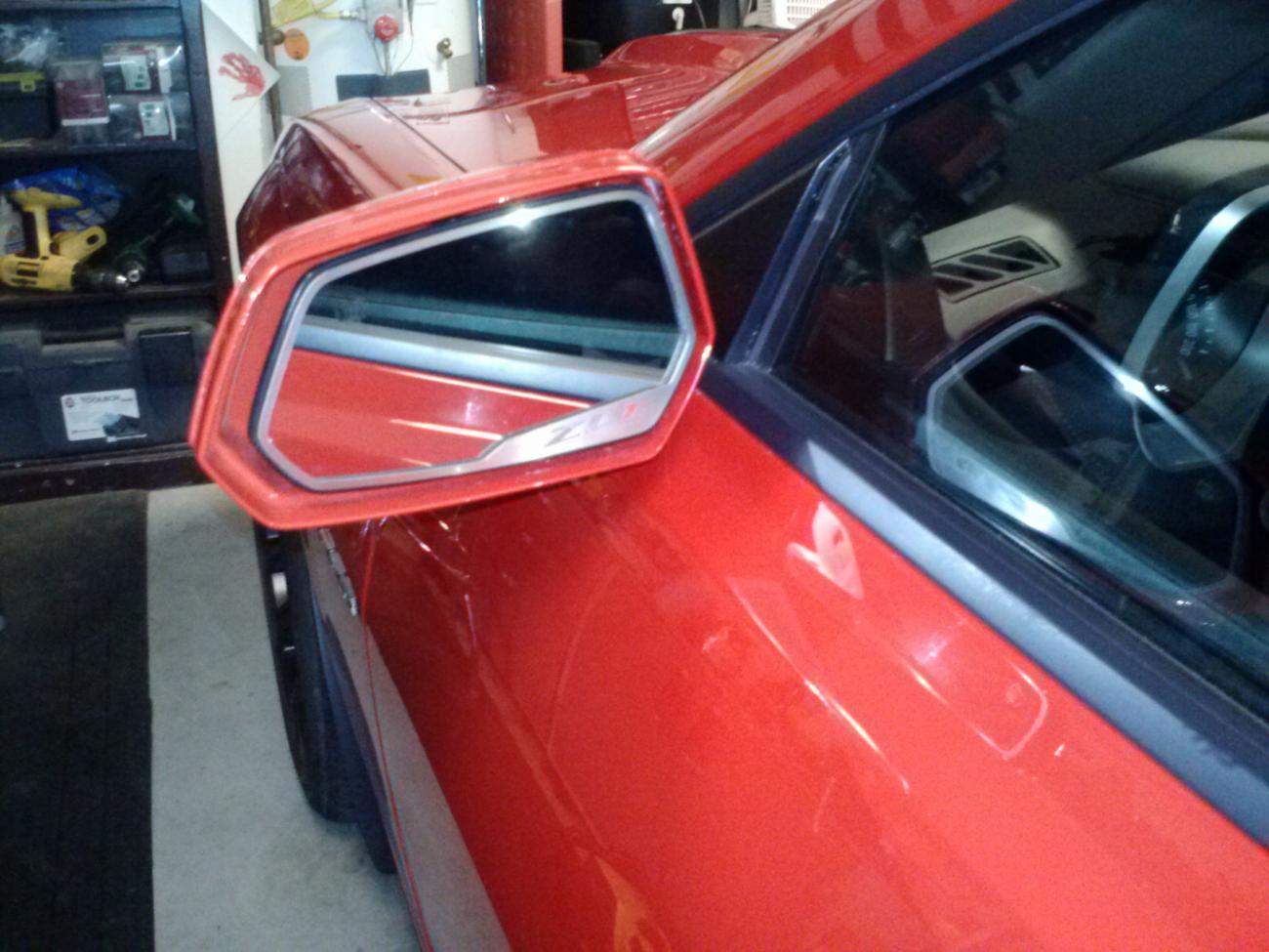 ZL1 Mirror inserts