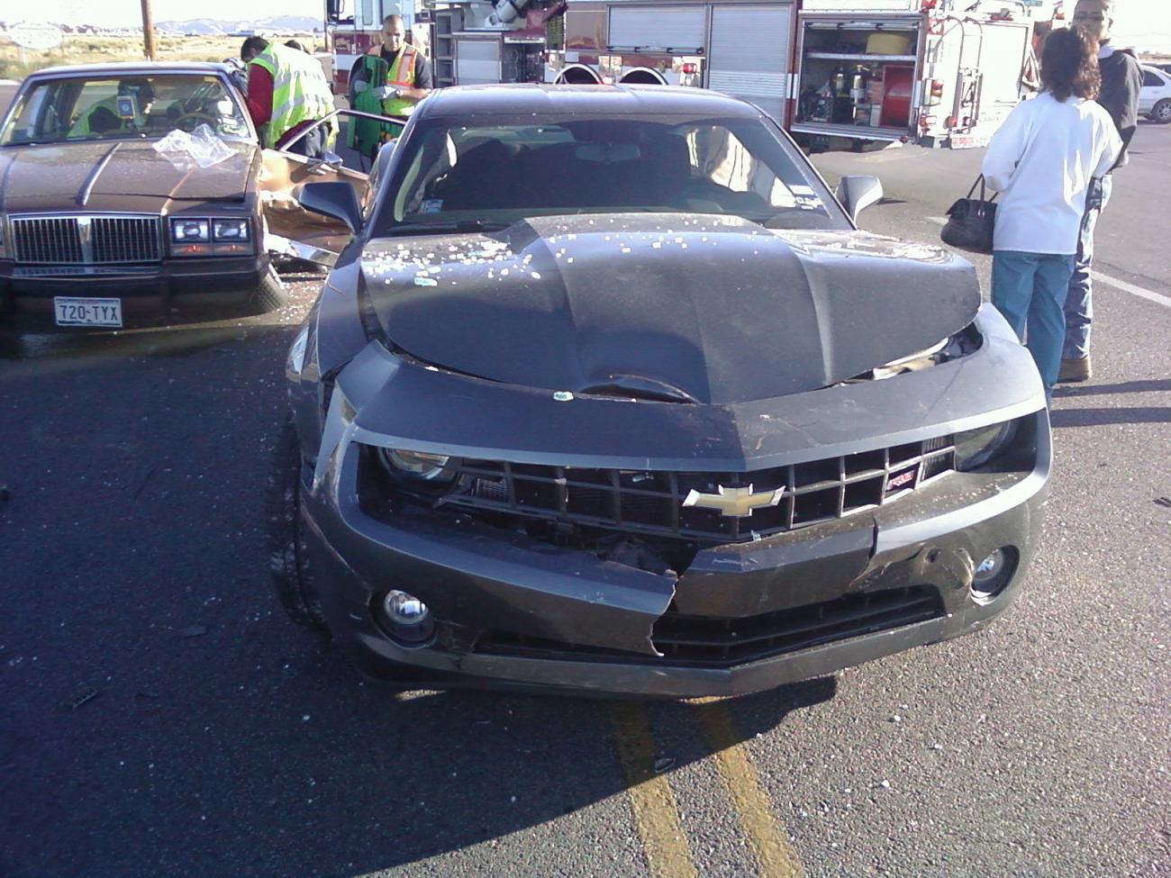 yes... its done. Probably the second in el paso to kill a camaro