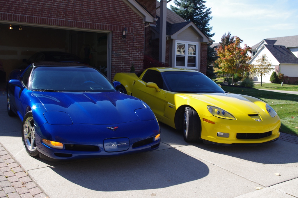 My first Vette, C5 with C6Z.