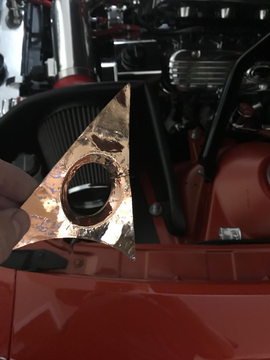 Created a foil guide pattern.