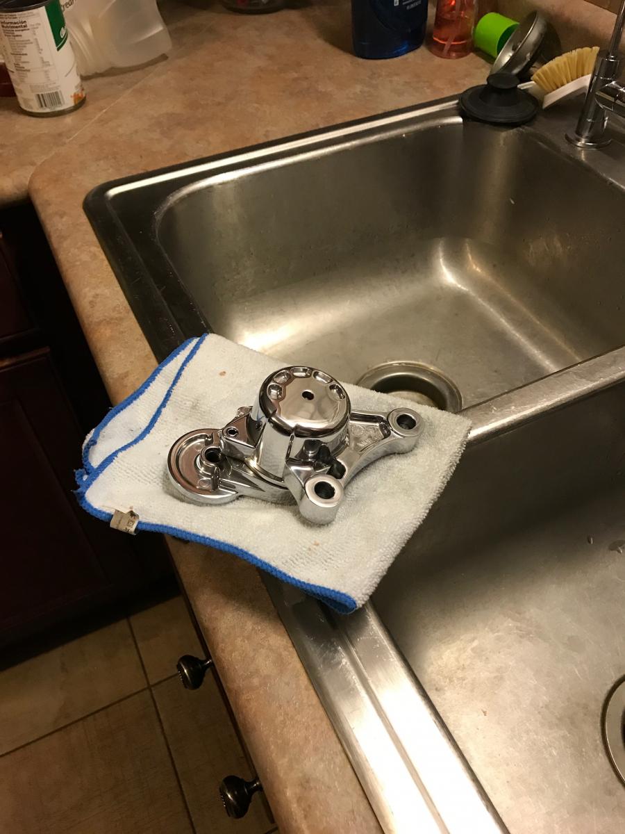 Polished my OEM belt tensioner. Going to reinstall it soon.